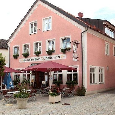 Gasthof zur Post Dietfurt an der Altmühl Exterior foto